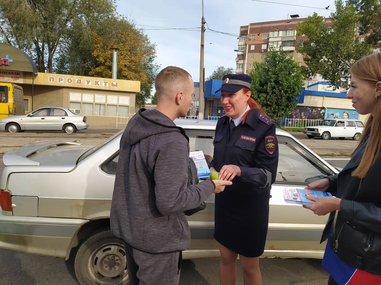В Донецкой академии транспорта завершился проект «Молодежь – за безопасность дорожного движения!»